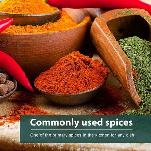 Soeos Premium Sichuan Chili Powder 8oz (226g) - All Natural, Savory Spicy Red Chili Powder from Dried Chillies