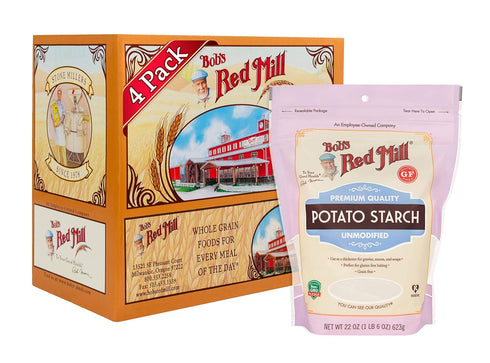 Bob's Red Mill Potato Starch, 22oz (Pack of 4) - Non GMO,