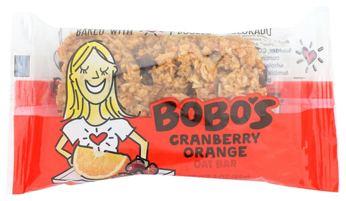 Bobo's Oat Bars , Cranberry Orange, 3 Ounce