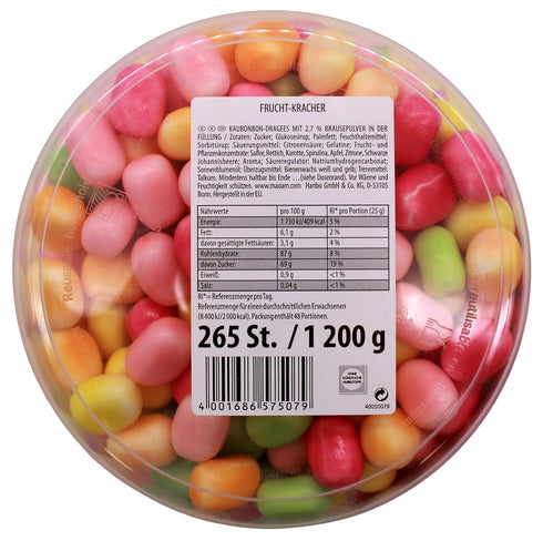 Tub-265 Haribo Maoam Frucht Kracher pcs
