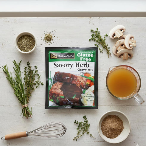 Mayacamas 0.8 (Pack 12) Savory Herb Gravy Mix, Ounce