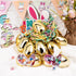 40pcs 3.1"Large Supernal Golden Easter Egg Golden Metallic Easter Eggs Great For Easter Theme Party Favor Easter Eggs
