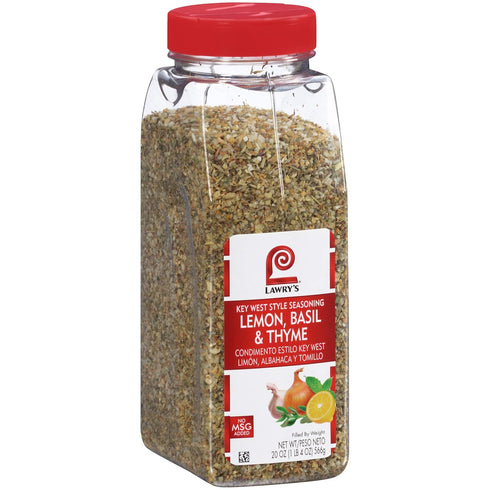 Lawry's Key West Style Lemon, Basil & Thyme Seasoning, 20 oz -