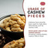 Spicy World 80oz (5 LBS) Packed Raw Cashew Pieces - Natural Bulk Raw & Unsalted Cashews for Cooking, Baking & Topping