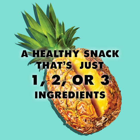 (5.5 oz Pack 3) 1 3 (16.5 oz) SOLELY - Organic Dried Pineapple Rings Resealable Bags, of - Real Fresh Fruit
