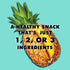 (3.5 oz Pack 6) 1 6 (21 oz) SOLELY - Organic Dried Pineapple Rings Resealable Bags, of - Real Fresh Fruit - Ingredient