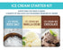 ISK3 Nostalgia Premium Ice Cream Starter Kit