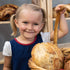 Abigails Oven 1 34 oz Fresh Sourdough Bread San Francisco Bakery Style Dutch Oven Cinnamon Swirl Loaf Hand-made Natural
