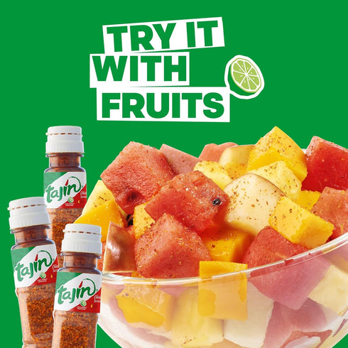 Tajin Clásico Seasoning Mini Pouch, 0.35 oz - Flavorful Seasoning for Snacks and Dishes (Pack of 2)