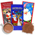 Needzo Christmas Hot Chocolate Packets Assortment, Individually Packaged Cocoa Powder, Small Holiday