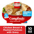 10 oz (Pack 6) HORMEL COMPLEATS Chicken Breast & Mashed Potatoes With Gravy Microwave Tray