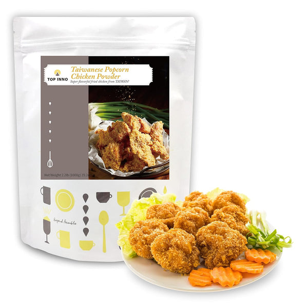 Top Inno Taiwanese Popcorn Chicken Powder, Fried Chicken Batter Mix, Oven Fry