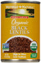 Westbrae Organic Black Lentils-15 oz