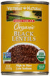 Westbrae Organic Black Lentils-15 oz