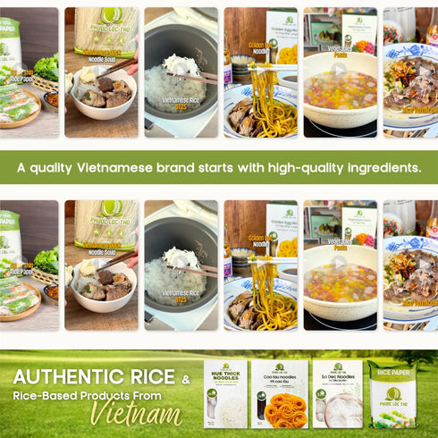Premium Vietnamese Rice Noodle Collection - Natural & MSG-Free