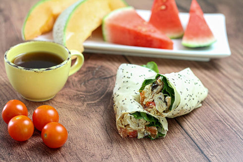 Norigami -6 (4 Packs) Egg Wraps Pea Protein - High Protein,Low Carb,Vegetarian Thin Healthy Wrap for Sandwiches-Ready