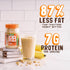 PBfit All-Natural Organic Peanut Butter Powder, Powdered Peanut Spread from Real Roasted Pressed Peanuts, 7g of Protein, 8 Ounce (Pack of 1)