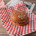 1000 12''x12'' Sheets Checkered Wax Deli Paper Sheets, Checkered Dry Waxed Deli Paper Sheet for Sandwich/Burger