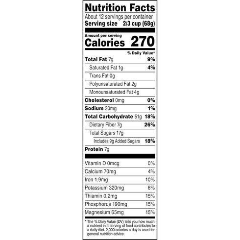 28 oz (2 Pack) Quaker Simply Granola, Oats, Honey, Raisins and Almonds, Boxes