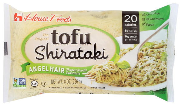 House Foods Angel Hair Shirataki Tofu Noodles, 8 OZ