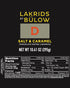 10.4 oz LAKRIDS BY BLOW - D - Salt & Caramel - - Chocolate Coated Gourmet Licorice - Authentic Scandinavian Candy