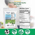 1 lb Z Natural Foods Premium Whole Milk Powder - Powdered Milk for Baking, Cooking, Drinks - Dry Milk Powder