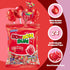 24 Count Colombina Bon Bon Bum Strawberry Lollipops Fruit Hard Candy, Individually Wrapped Sweet Strawberry Pops