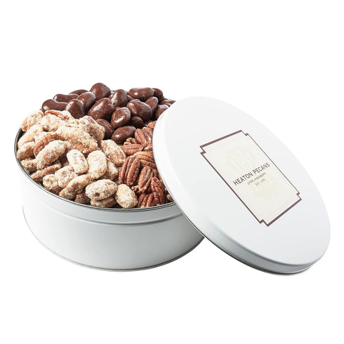 3 lb Heaton Pecans Milk Chocolate Covered, Roasted & Praline Glazed Pecan Halves, Christmas, Thanksgiving, Candied