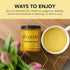 13.2 oz (375 Pack 2 Drizzle Golden Raw Honey - All Natural Pure Raw Honey, Unfiltered & Unheated, Use in Tea & Coffee