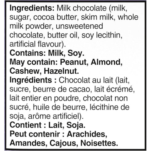 Cadbury 200g/7oz. Dairy Milk Chocolate Bar (Imported from Canada)