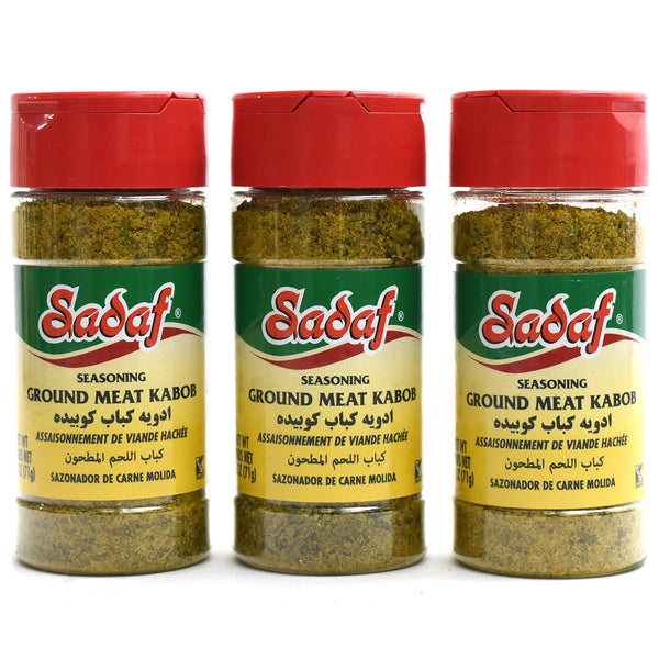 Sadaf Ground Meat Kabob Seasoning 3 x 2.5 oz - Middle eastern