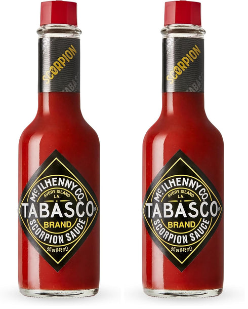 TABASCO Brand Scorpion Sauce, Fiery & Intense Hot Sauce, Glass Bottle, Bold