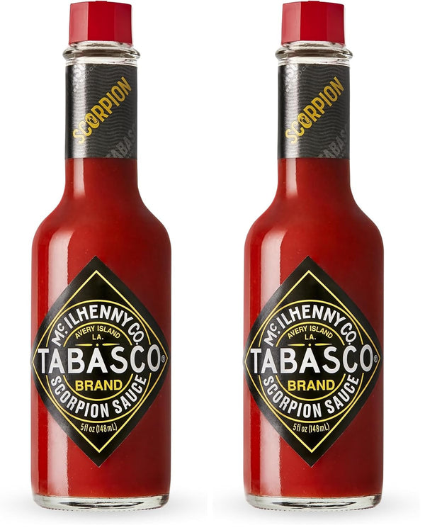 TABASCO Brand Scorpion Sauce, Fiery & Intense Hot Sauce, Glass Bottle, Bold