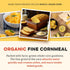 2 LB Sunrise Flour Mill Organic Fine Cornmeal | | Yellow Cornmeal | Corn Flour | Fine Corn Meal | Milled from Organic