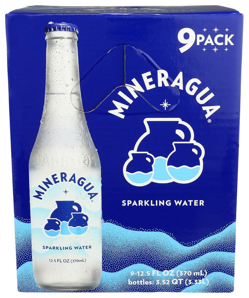 Mineragua Sparkling Water 9 Count, 12.5 FZ