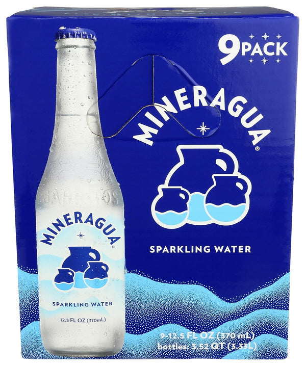 Mineragua Sparkling Water 9 Count, 12.5 FZ