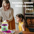 6.53OZ/185G Frozen Freeze Dried Dragon Fruit, Freeze Dried Fruit, Drago n Fruit, Freez e Dri ed Dragon Fru-it Cubes, No