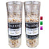 The Become your own BOSS Academy Palermo Chili & Garlic Sea Salt Seasoning with Grinder 3.9 Oz Bottle,