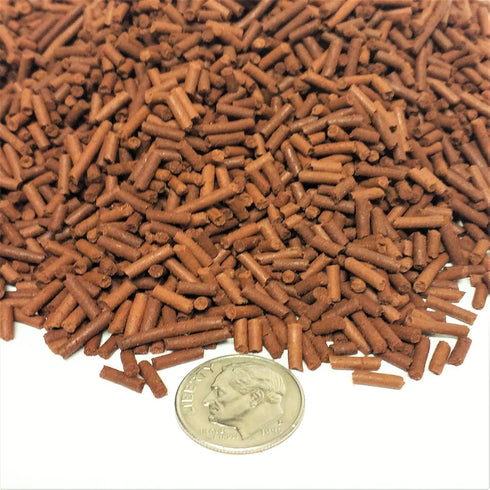 Aquatic Foods Inc. Brine Shrimp Sinking Micro Sticks, APX 3/64" x 1/4" to 5/16" Micro