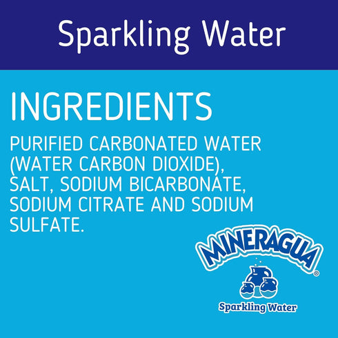 Jarritos 12.5floz (370mL), 6 Pack Mineragua Sparkling Water