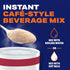 1 9 oz Maxwell House Instant Cafe-Style Beverage Mix, Easy to Prepare, Canister, for Quick Morning Coffee or Afternoon