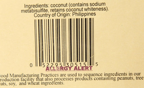 2 Yankee Traders Fancy Long Shredded Coconut, Unsweetened, Pound
