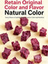 WEIJUEJIYI Froze-dried 3.17oz 90g, Beetroot Chunks / Single Ingredient, Made from Fresh Beets, Dehydrated Vegetables