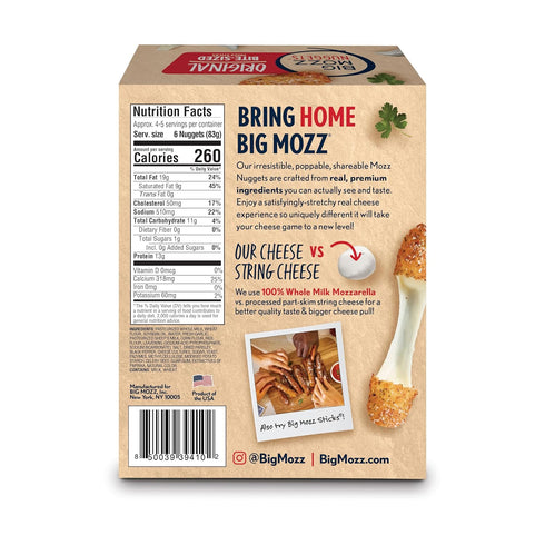 Big Mozz Mozz 13.44 Original Nuggets, Ounce