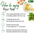 60 100% 100% FreshDrinkUS, Premium Soursop Turmeric Tea Bags, Natural, Blend of Soursop Leaves, and Turmeric Root. Made