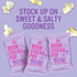 1 oz. (Pack 24) Angie's BOOMCHICKAPOP Sweet & Salty Kettle Corn Popcorn, Individual Bag