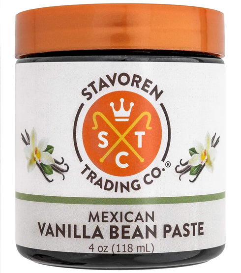 Mexican Vanilla Bean Paste, 4oz - Baking, Cooking, and Desserts by Stavoren Trading Co.