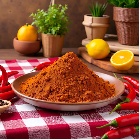 100% (1 Essential Spice Carolina Reaper Chili Powder Extremely Hot Ground Pepper with Fruity, Smoky Flavor Made from