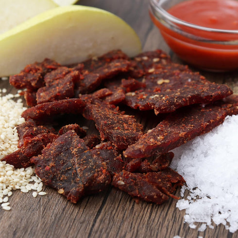 2.2oz 4 Pack, Field Trip Grass Fed Beef Jerky, Healthy Gluten Free Snacks, All Natural, Paleo-Friendly Beef Jerky, High