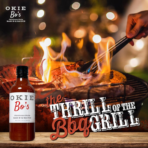 OkieBo's Authentic Oklahoma BBQ Sauce - Ideal for Meats and Seafood